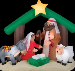 Airblown Holy Family Nativity Large Inflatable Scene