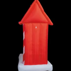 Airblown Inflatable Animated Mr. & Mrs. Santa Claus Porch Swing Scene Outdoor Yard Decoration