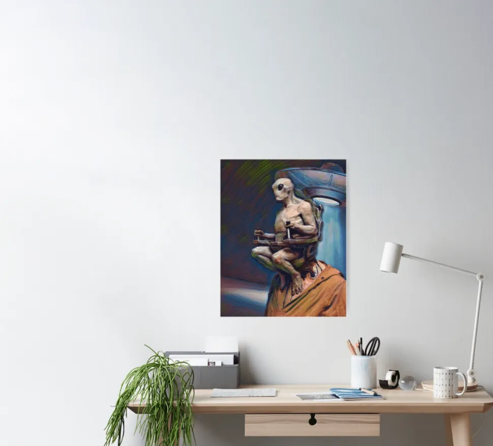 Alien Mind Control Poster