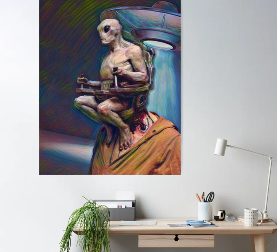 Alien Mind Control Poster