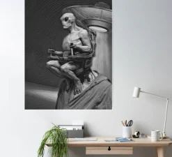 Alien Mind Control Poster