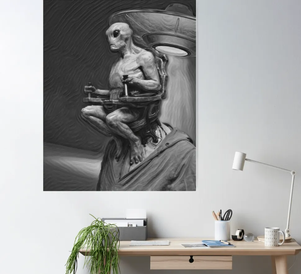 Alien Mind Control Poster