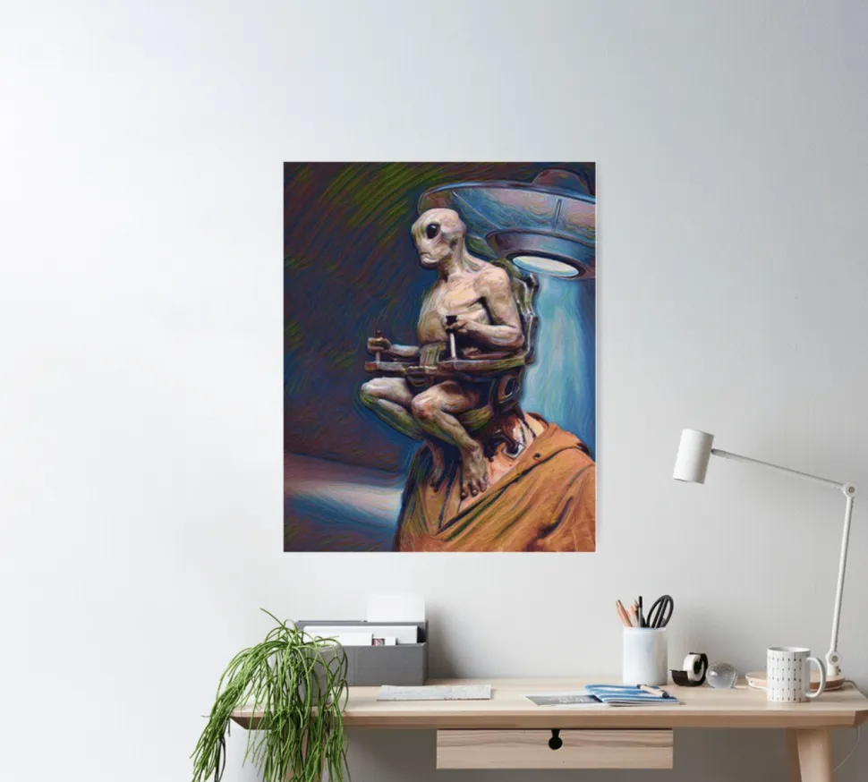 Alien Mind Control Poster