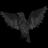 Animated Crow Halloween Prop