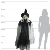 Animated Hanging Witch Halloween Decoration