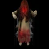 Animated Rising Possessed Woman Halloween Prop