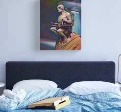 Area 51 Alien Canvas Print