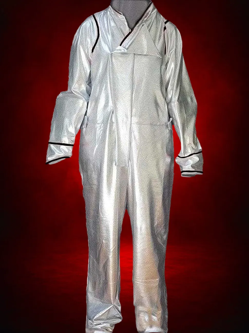 Area 51 Space Suit with Black piping Alien Costume