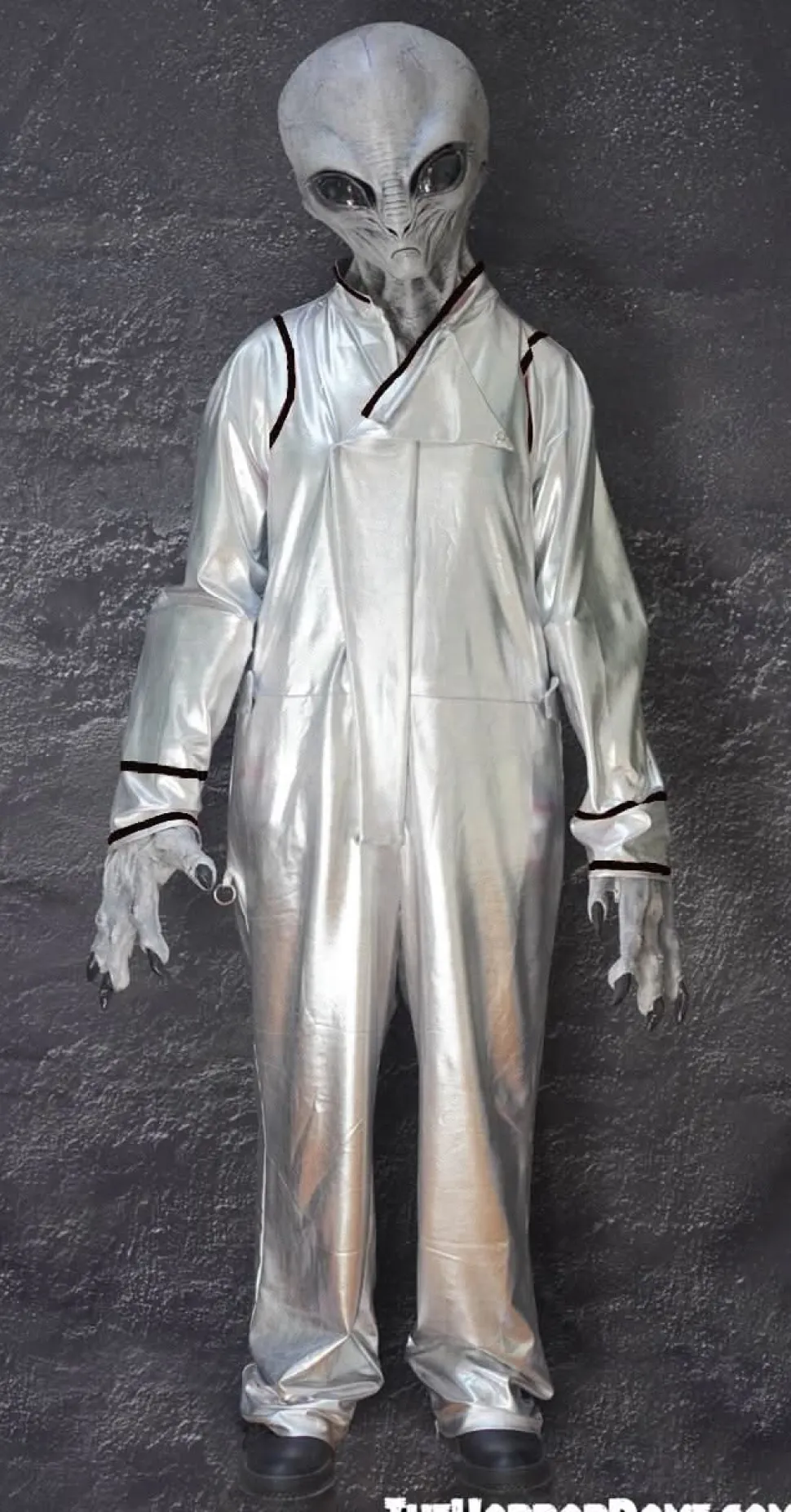 Area 51 Space Suit with Black piping Alien Costume