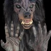 Bad Moon Werewolf HD Studios Pro Halloween Mask and Hands Set