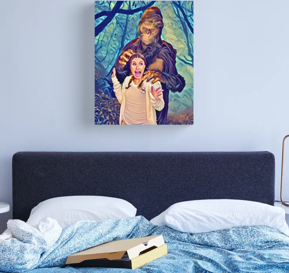 Bigfoot Canvas Print