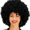 Black Afro - 22 Inch Halloween Wig
