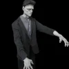 Black and White Frankenstein Professional Halloween Prop