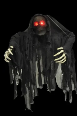 Black Wrapped Ghoul Hanging Halloween Decoration