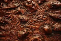 Blood Wall Panel with Blending Costume Haunted House Facade