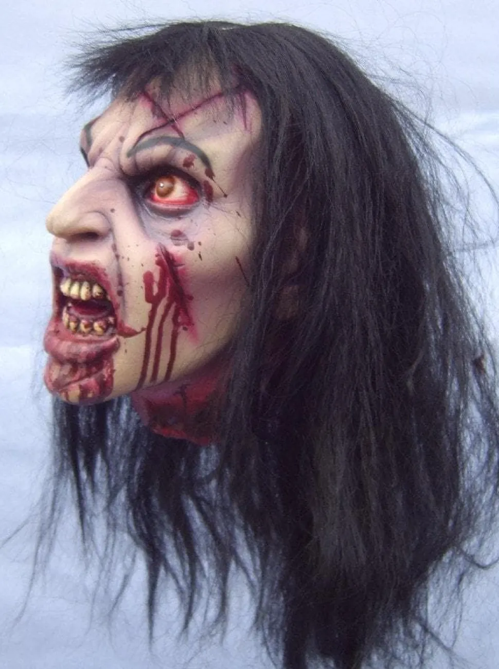 Bloody Marie Severed Head HD Studios Halloween Prop