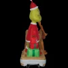 Blow Up Inflatable 6 Ft. Dr. Seuss™ How the Grinch Stole Christmas Grinch & Max with Sled Outdoor Yard Decoration