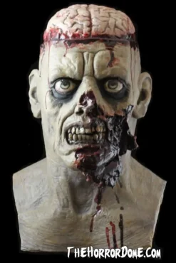 Brain Dead Zombie HD Studios Pro Halloween Mask