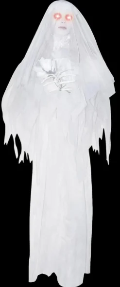 Bride with Rose Halloween Prop