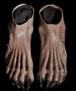 Brown Monster Deluxe Latex Feet Halloween Costume Shoes