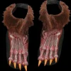 Brown Werewolf Shoe Covers Halloween Costume Accessory