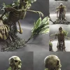 Bushwacker Extreme Skeleton Halloween Animatronic