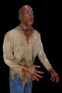 Busted Oscar Zombie Professional Full Body Halloween Prop