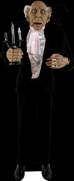 Butler Greeter Halloween Animatronic Decoration