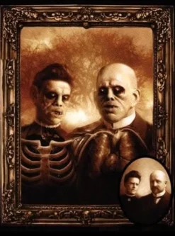 Changing Portrait - Mr. and Mrs. Oldclot Halloween Decoration