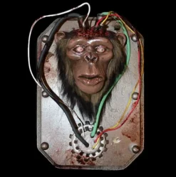Chop Top Monkey Halloween Prop