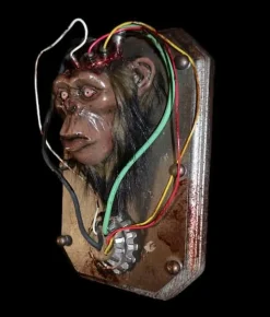 Chop Top Monkey Halloween Prop