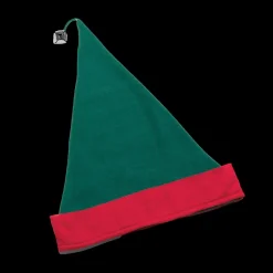 Classic Elf Hat - Green Stripe Costume Accessory