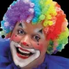Clown - 7 Color Rainbow Halloween Wig