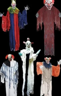 Clown Hanging Halloween Decorations - Package Deal