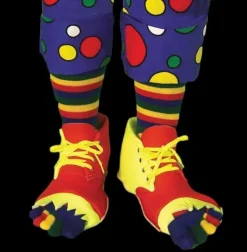 Clown Shoes and Toe Sock Set Halloween Costume Accessory