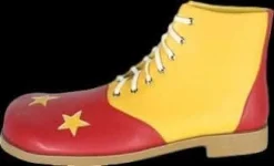 Clown Shoes - Red/Yellow Deluxe Halloween Costume Shoes