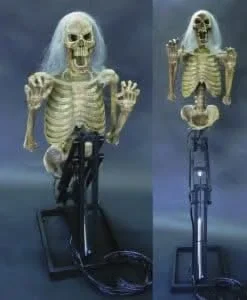 Corpse Leaper Skeleton Halloween Animatronic (includes High Volume Spitter)