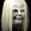 Creepy Cora Cracked Doll Halloween Comfort Mask
