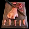 Cutting Board with Magnetic Fingers Human Body Part Halloween Prop