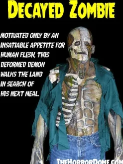 Decayed Zombie HD Studios Pro Halloween Costume