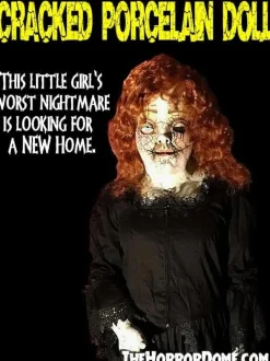 Dolly - Cracked Porcelain Doll HD Studios Pro Halloween Costume