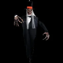 Dressed to Kill Skeleton Hanging Halloween Decoration