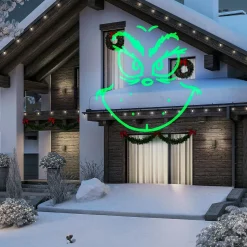 Dr. Seuss™ The Grinch Green Projection Light Christmas Outdoor Yard Decoration