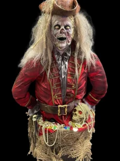 Drunken Jack Zombie Pirate Halloween Animatronic