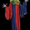 Evil Clown Hanging Halloween Decoration - 60 Inch