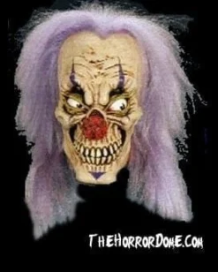 Evil Clown - Purple Hair Mask