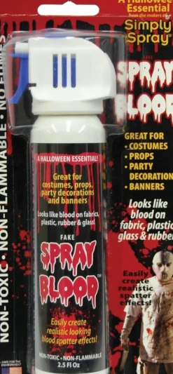 Fake Blood Aerosol Spray Halloween Costume Accessory