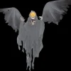Flying Reaper Electric Animated Hanging Halloween Prop