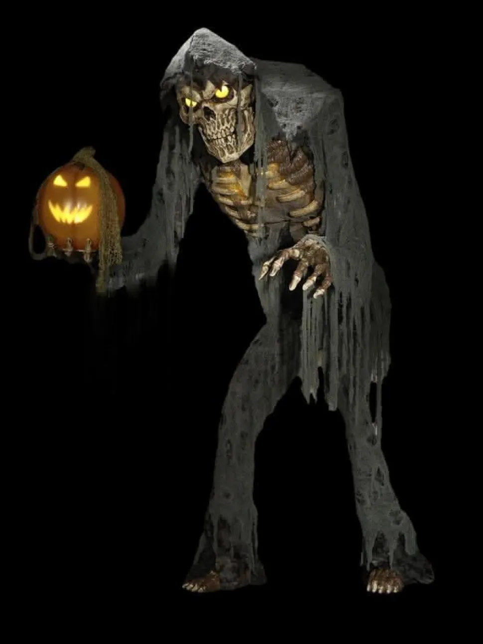 7 foot tall Prowling Jack Halloween Animatronic Decoration
