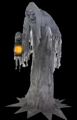 7 foot Tall Wailing Phantom" Halloween Animatronic Decoration